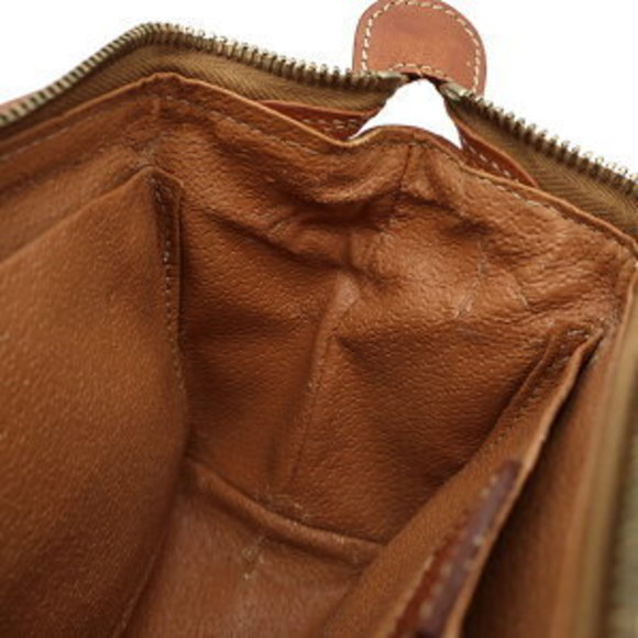 CELINE Pouch Macadam Brown Accessory Case Cosmetic - Picture 10 of 13